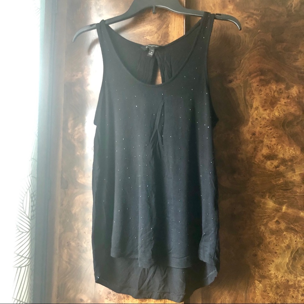 Black Banana Republic racer back tank top